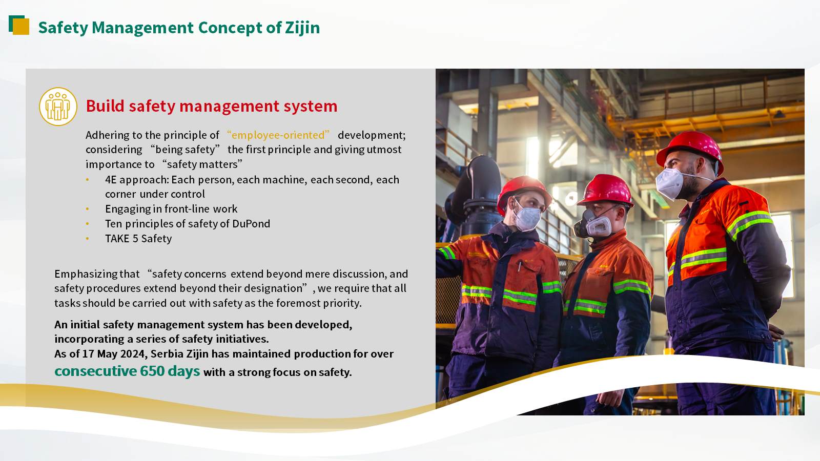 Safety Management Concept of Zijin
